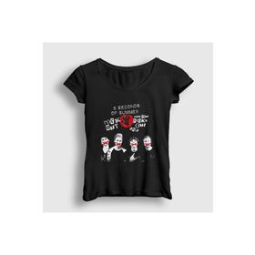 Presmono Siyah XXXX 5 Seconds Of Summer Kadın T-Shirt