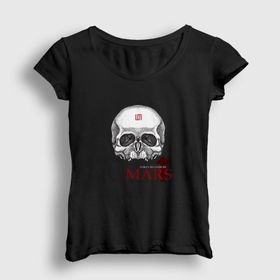 Presmono Skull 30 Seconds To Mars Kadın T-shirt