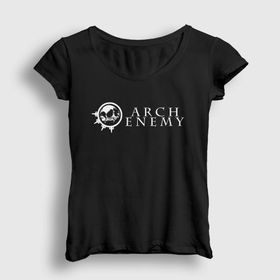 Presmono Skull Arch Enemy Kadın T-shirt