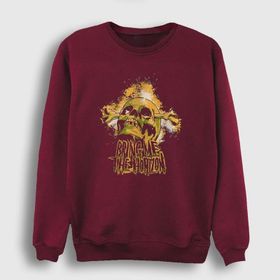 Presmono Skull Bring Me the Horizon Haki Unisex T-Shirt