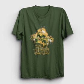 Presmono Skull Bring Me the Horizon Siyah Unisex T-Shirt