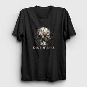 Presmono Skull Disturbed T-shirt
