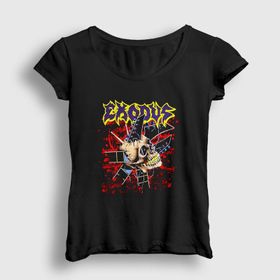 Presmono Skull Exodus Kadın T-shirt