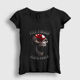 Presmono Skull Five Finger Death Punch Kadın T-shirt