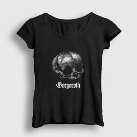 Presmono Skull Gorgoroth Kadın T-shirt