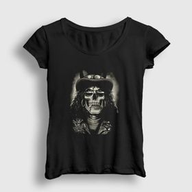 Presmono Skull Guns N' Roses Slash Kadın T-shirt