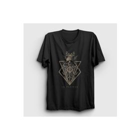 Presmono Skull In Flames Kadın T-shirt
