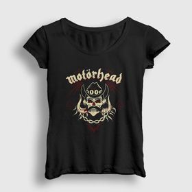 Presmono Skull Lemmy Motörhead Kadın T-shirt