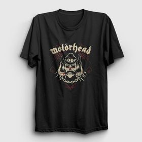 Presmono Skull Lemmy Motörhead Kadın T-shirt