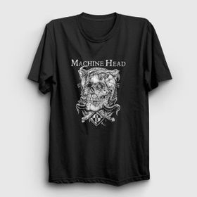 Presmono Skull Machine Head Kadın T-shirt
