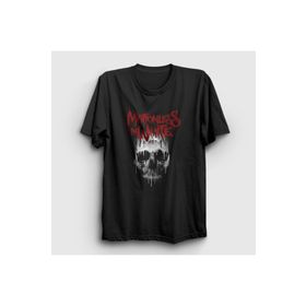 Presmono Skull Motionless In White Kadın T-shirt