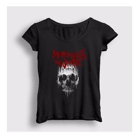 Presmono Skull Motionless In White Kadın T-shirt