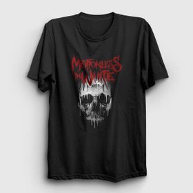 Presmono Skull Motionless In White Kadın T-shirt