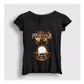 Presmono Skull Pantera Kadın T-shirt