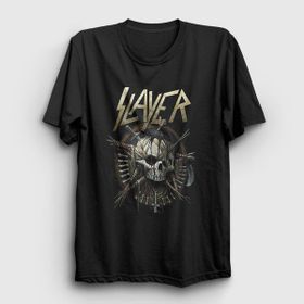 Presmono Skull Slayer Siyah Unisex T-Shirt