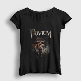 Presmono Skull Trivium Kadın T-shirt