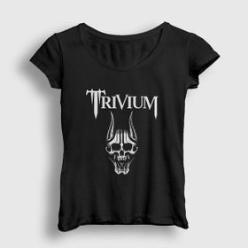 Presmono Skull V2 Trivium Kadın T-shirt