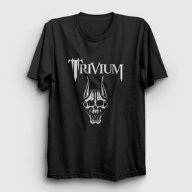 Presmono Skull V2 Trivium Siyah Unisex T-Shirt