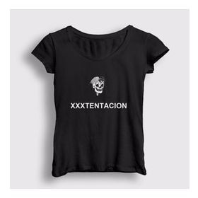 Presmono Skull Xxxtentacion Kadın T-shirt