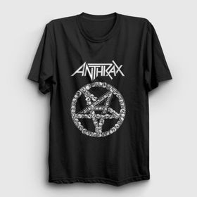 Presmono Skulls Anthrax Kadın T-shirt