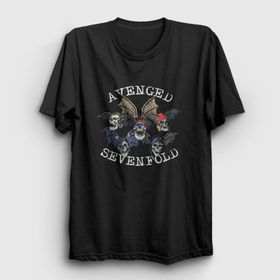 Presmono Skulls Avenged Sevenfold T-shirt