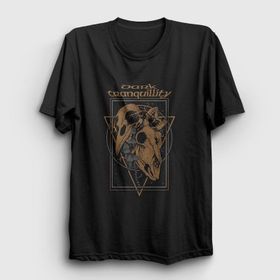 Presmono Skulls Dark Tranquillity Kadın T-shirt
