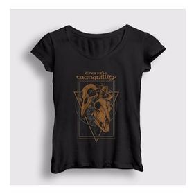 Presmono Skulls Dark Tranquillity Kadın T-shirt