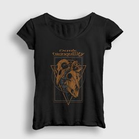 Presmono Skulls Dark Tranquillity Kadın T-shirt