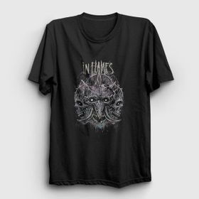 Presmono Skulls In Flames Kadın T-shirt