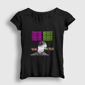 Presmono Sky Astroworld Travis Scott Kadın T-shirt
