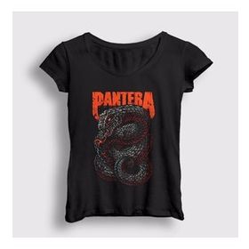 Presmono Snake Pantera Kadın T-shirt