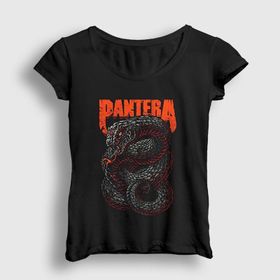 Presmono Snake Pantera Kadın T-shirt