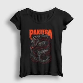 Presmono Snake Pantera Kadın T-shirt