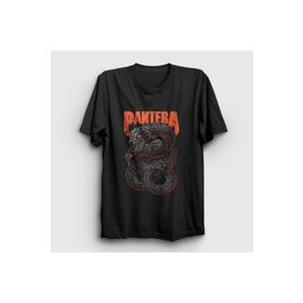 Presmono Snake Pantera Siyah Unisex T-shirt