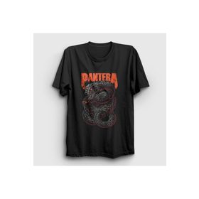 Presmono Snake Pantera Siyah Unisex T-shirt
