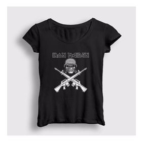 Presmono Soldier Iron Maiden Kadın T-shirt