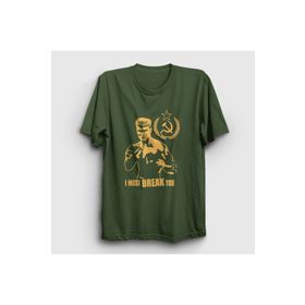 Presmono Soviet İvan Drago Film Rocky Kadın T-shirt