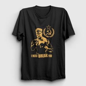 Presmono Soviet İvan Drago Film Rocky Kadın T-shirt