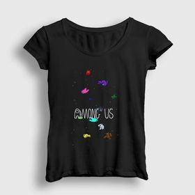 Presmono Space Among Us Kadın T-shirt
