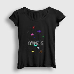 Presmono Space Among Us Kadın T-shirt