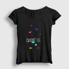 Presmono Space Among Us Kadın T-shirt