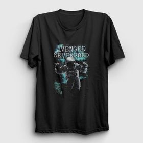 Presmono Space Avenged Sevenfold Siyah Unisex T-Shirt