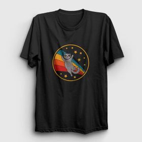 Presmono Space Scottish Fold Kedi T-shirt