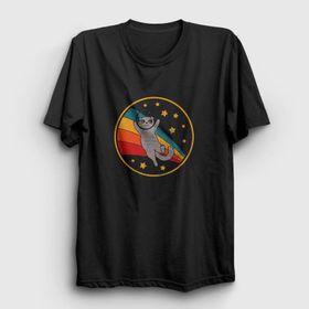 Presmono Space Scottish Fold Kedi T-shirt