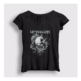 Presmono Spine Head Meshuggah Kadın T-shirt