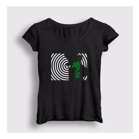 Presmono Spiral Marilyn Manson Kadın T-shirt
