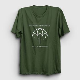 Presmono Spirit Bring Me The Horizon Haki Unisex T-Shirt