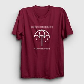 Presmono Spirit Bring Me the Horizon Siyah Unisex T-Shirt