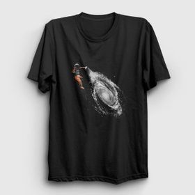 Presmono Spray Astronaut Space Astronot Uzay Kadın T-shirt