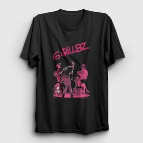Presmono Stage Gorillaz Kadın T-shirt